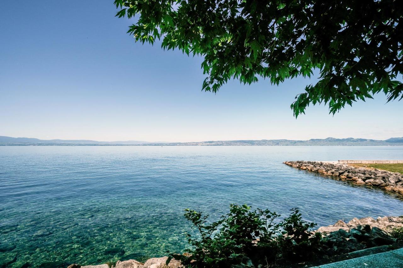 Pieds Dans L'Eau - Lac Leman - 2 Min Evian - Spacieux Neuvecelle 외부 사진